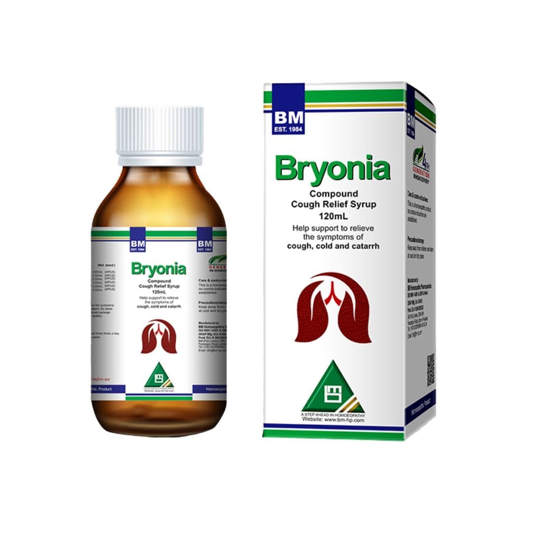 BM Bryonia Cough Syrup – Relief from Irritating & Spasmodic Cough – El ...