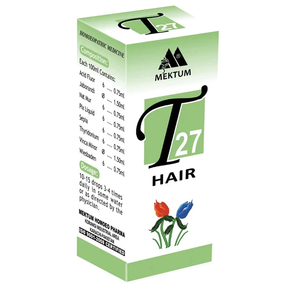 Mektum T27 Drops – For Hair Fall – El dee & Co
