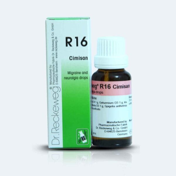 Dr. Reckeweg R 16 Migraine And Neuralgia Drops