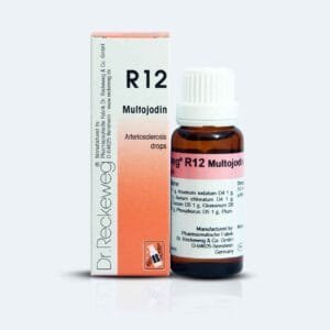 Dr. Reckeweg R12 Arteriosclerosis Drops - Homeopathic Medicine for Arterial Health