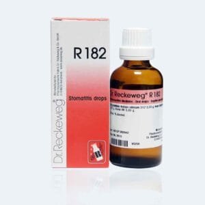 Dr. Reckeweg R182 Stomatitis Drops - Homeopathic Relief for Oral Conditions