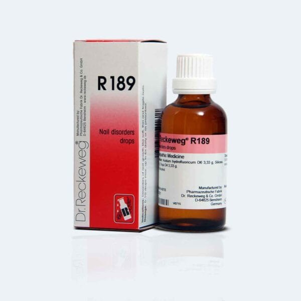 Dr. Reckeweg R189 Nail Disorders Drops - Homoeopathic Care for Healthy Nails