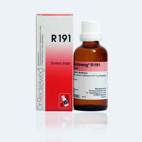 Dr. Reckeweg R191 Tinnitus Drops – Homeopathic Remedy for Ringing in the Ears
