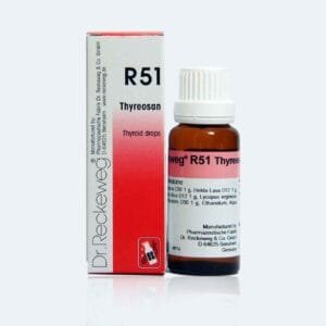 Dr. Reckeweg R51 Thyroid Drops - Detox and Support for Thyroid Health