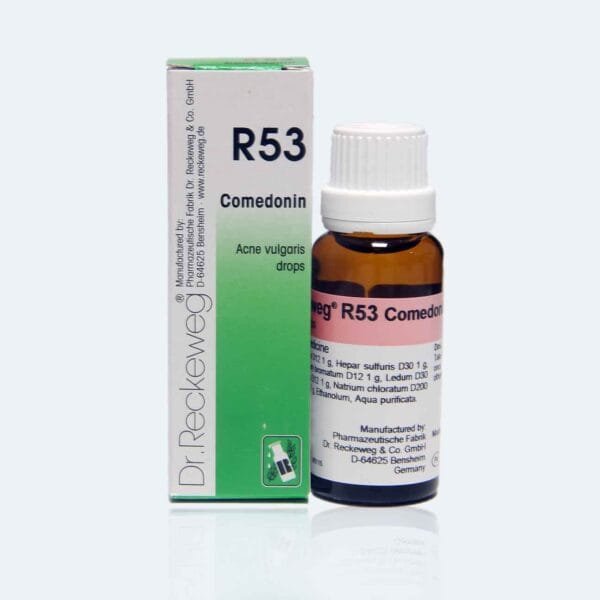 Dr. Reckeweg R53 Acne Vulgaris Drops – Homeopathic Remedy for Acne & Pimples