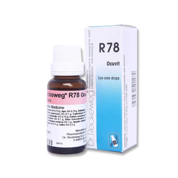 Dr. Reckeweg R78 Drops For Eye Strain