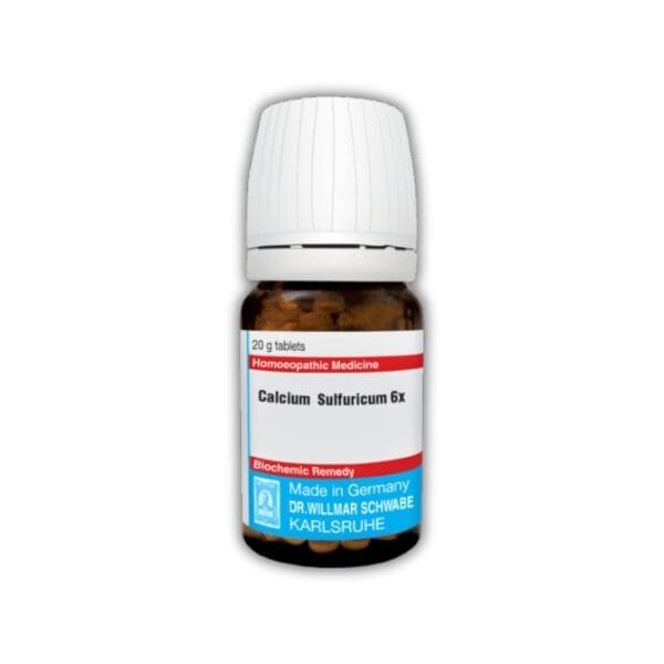 Dr. Schwabe Calcium Sulphuricum – The Salt for Cleansing Processes