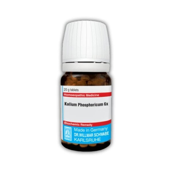 Kalium Phosphoricum 6X – Dr. Schwabe Salt for Nerves and Mind