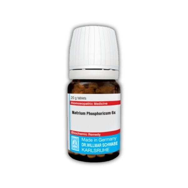 Natrium Phosphoricum 6X by Dr. Schwabe Germany – Salt for Acid-Base Balance