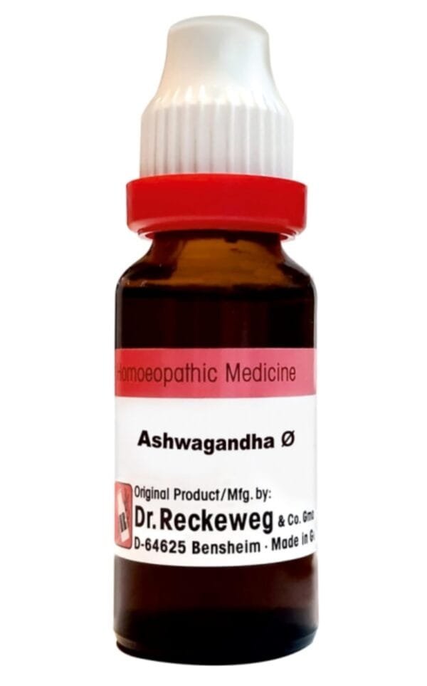 Ashwagandha Q - Mother Tincture by Dr. Reckeweg Germany