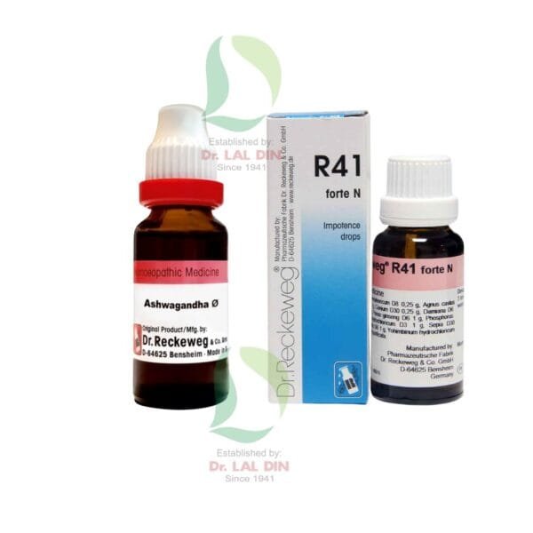 Dr. Reckeweg Sexual Vitality Package – Ashwagandha Q & R41 Forte
