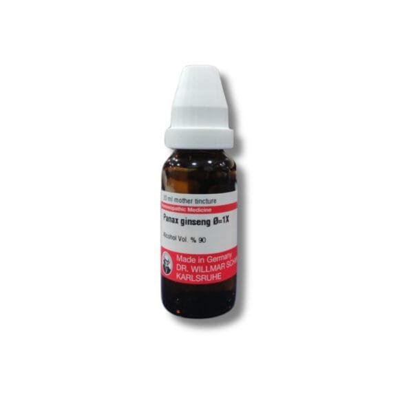 Ginseng Q Mother Tincture by Schwabe Germany