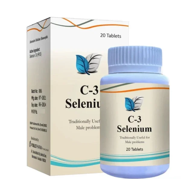 Selenium C-3 Tablets by Public Pharma