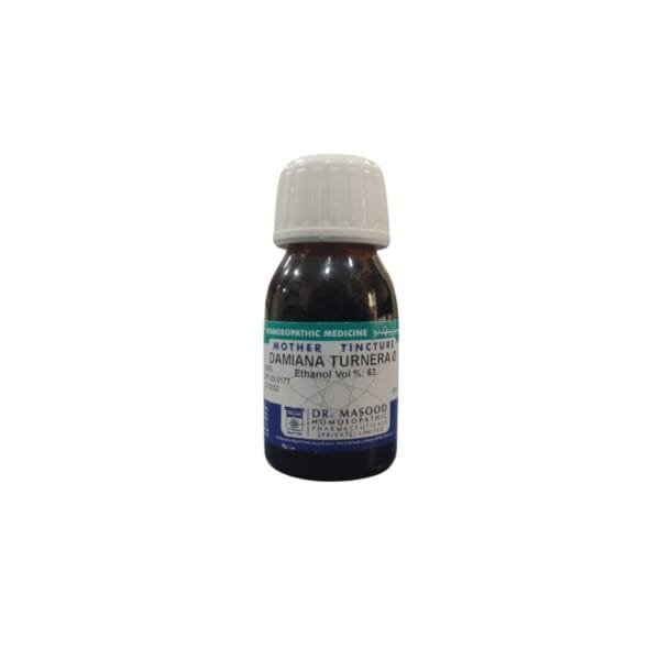 Damiana Q Mother Tincture by Masood Homeopathic Pharmaceuticals