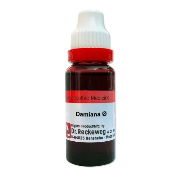 Damiana Ø Mother Tincture – Dr. Reckeweg Germany