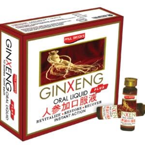 Ginxeng Plus Oral Liquid Ampoules by Paul Brooks