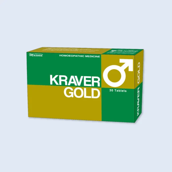 Kraver Gold Tablets By Masood – 30 Tablets