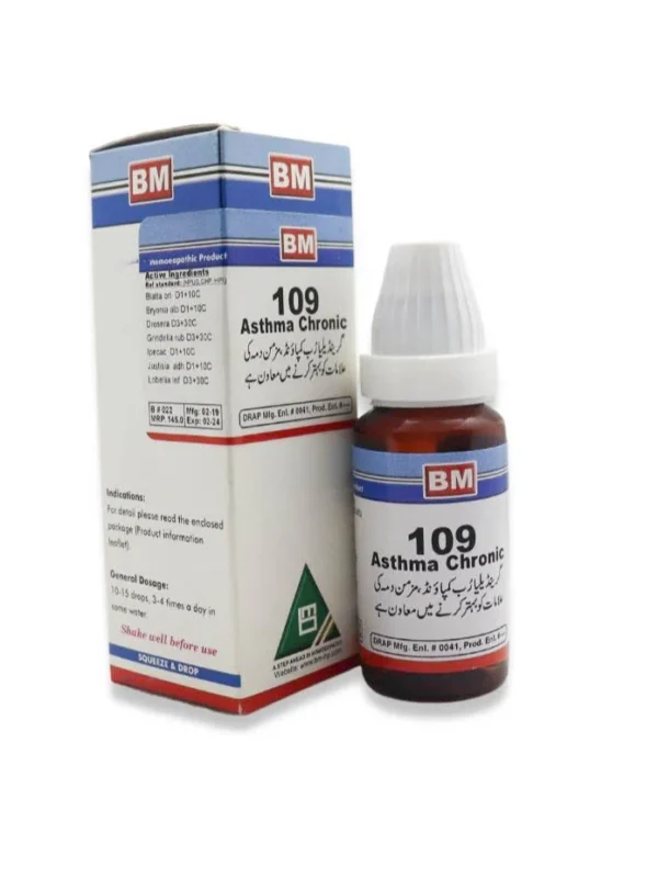 BM 109 Drops – ASTHMA CHRONIC