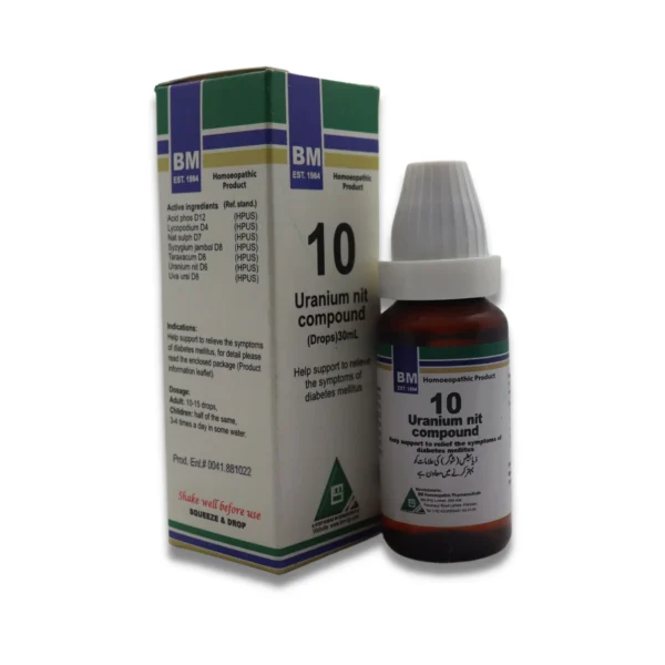 BM 10 Drops – For Diabetes Mellitus