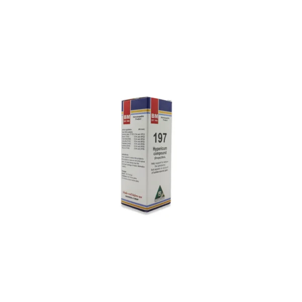 BM 197 Drops For Lumbo-Sacral Pain