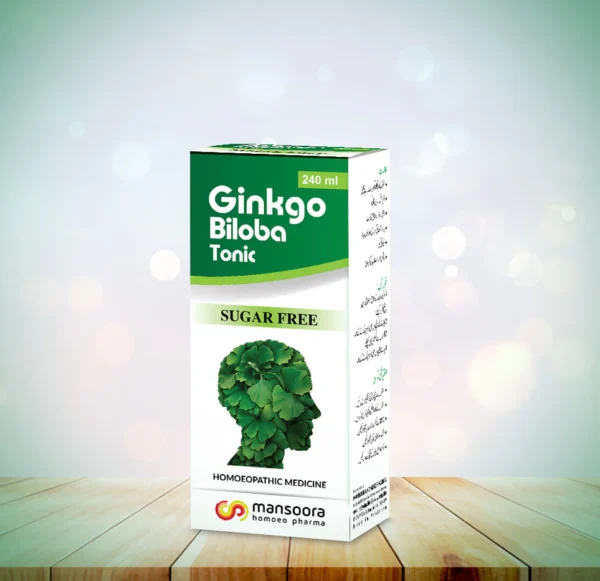 Ginkgo Biloba Tonic Sugar Free – Mansoora