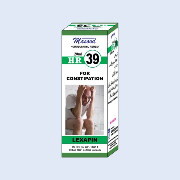HR-39 Drops – For Constipation and Piles