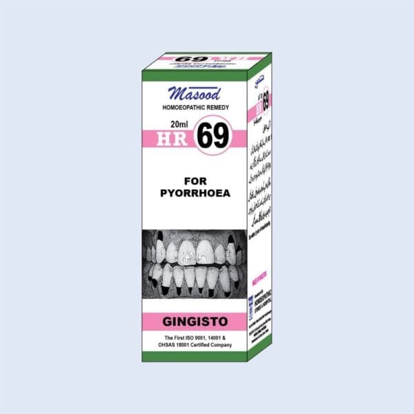 HR-69 Drops – For Pyorrhea