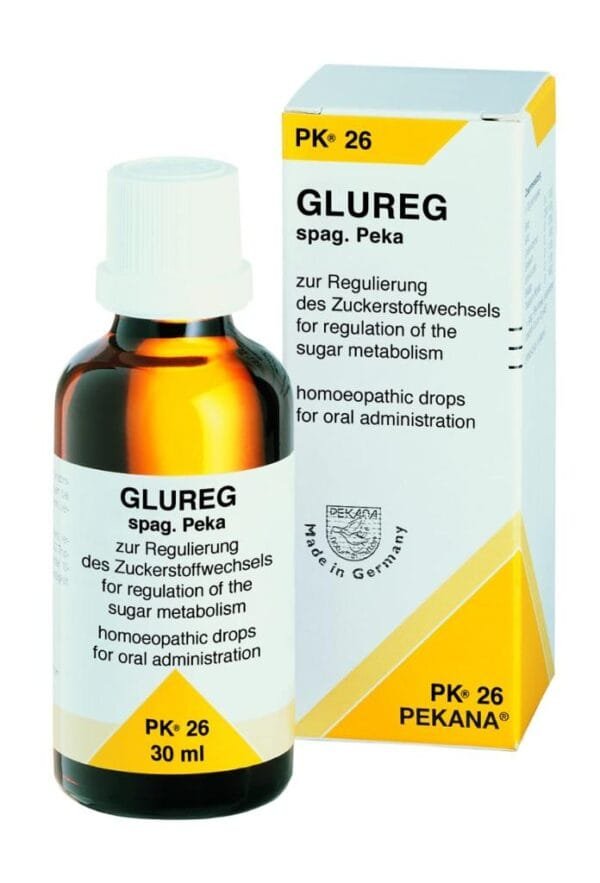 PK 26 GLUREG (Glucorect) Drops by Pekana