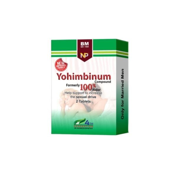 Yohimbinum Compound Tablets - 100% Rider